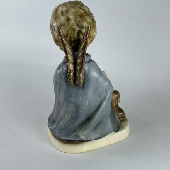 Angel Holding Baby Doll Dog Puppy Figurine VTG NAPCO JAPAN 6.5 Inch Repaired - Picture 4 of 10